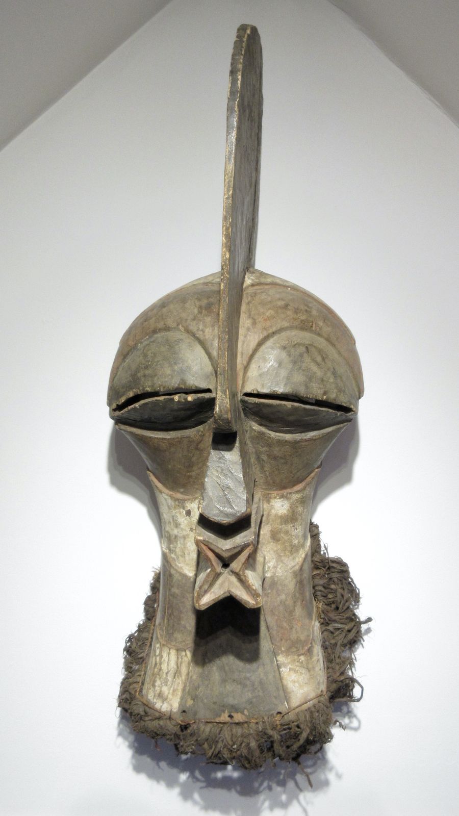 A Kifwebe Mask, Songye, Democratic Republic Of Congo, Circa 19th Century