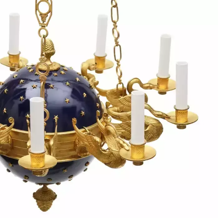Impressive Chandelier In Empire Style. Russia. 19th Century. photo for sale