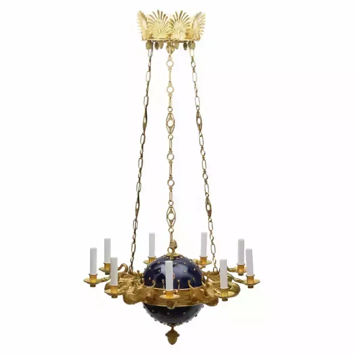 Impressive Chandelier In Empire Style. Russia. 19th Century. photo 13133.0