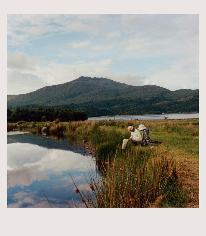 Large Size, Fishing For Nothing, Loch Sunart, Scotland, 2021 photo furniture