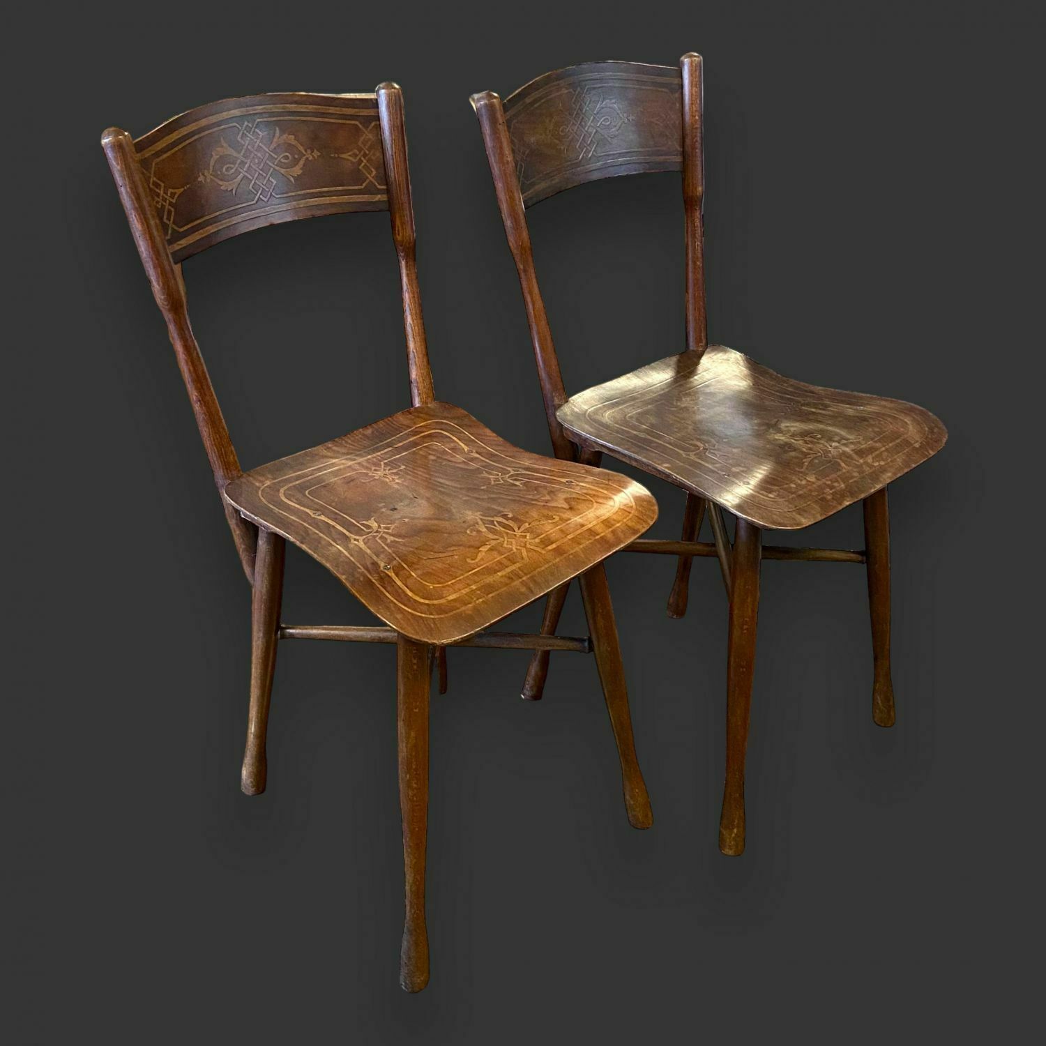 A Single Early C20th Bentwood Beech Chair By Jacob & Joseph Kohn, Vien. photo furniture