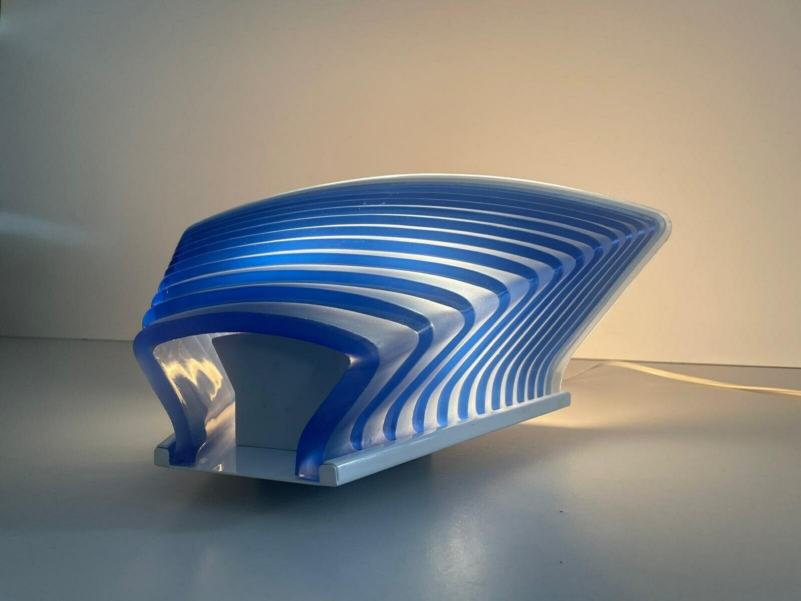 Model Pergamo 38 Murano Glass Single Sconce By Angelo Mangiarotti For Artemide, 1980s, Italy photo buy