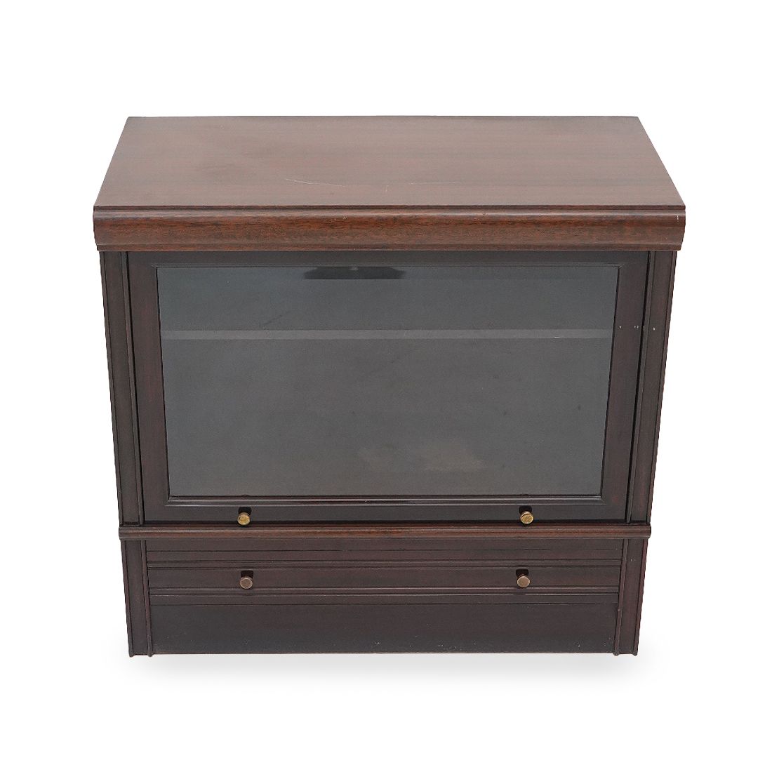 Md Sideboard With Glass And Drawer, 1970s photo vintage