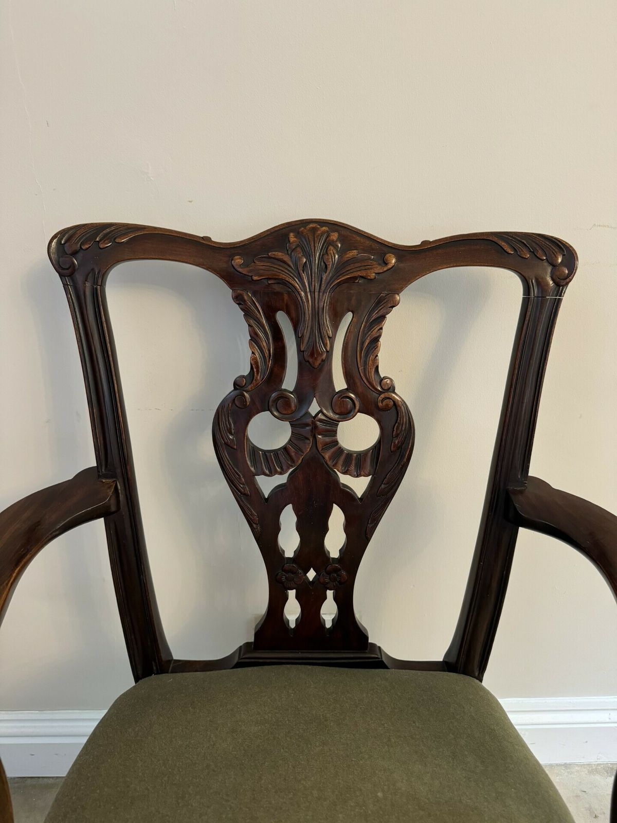 Victorian Quality Carved Mahogany Desk Chair photo Furniture