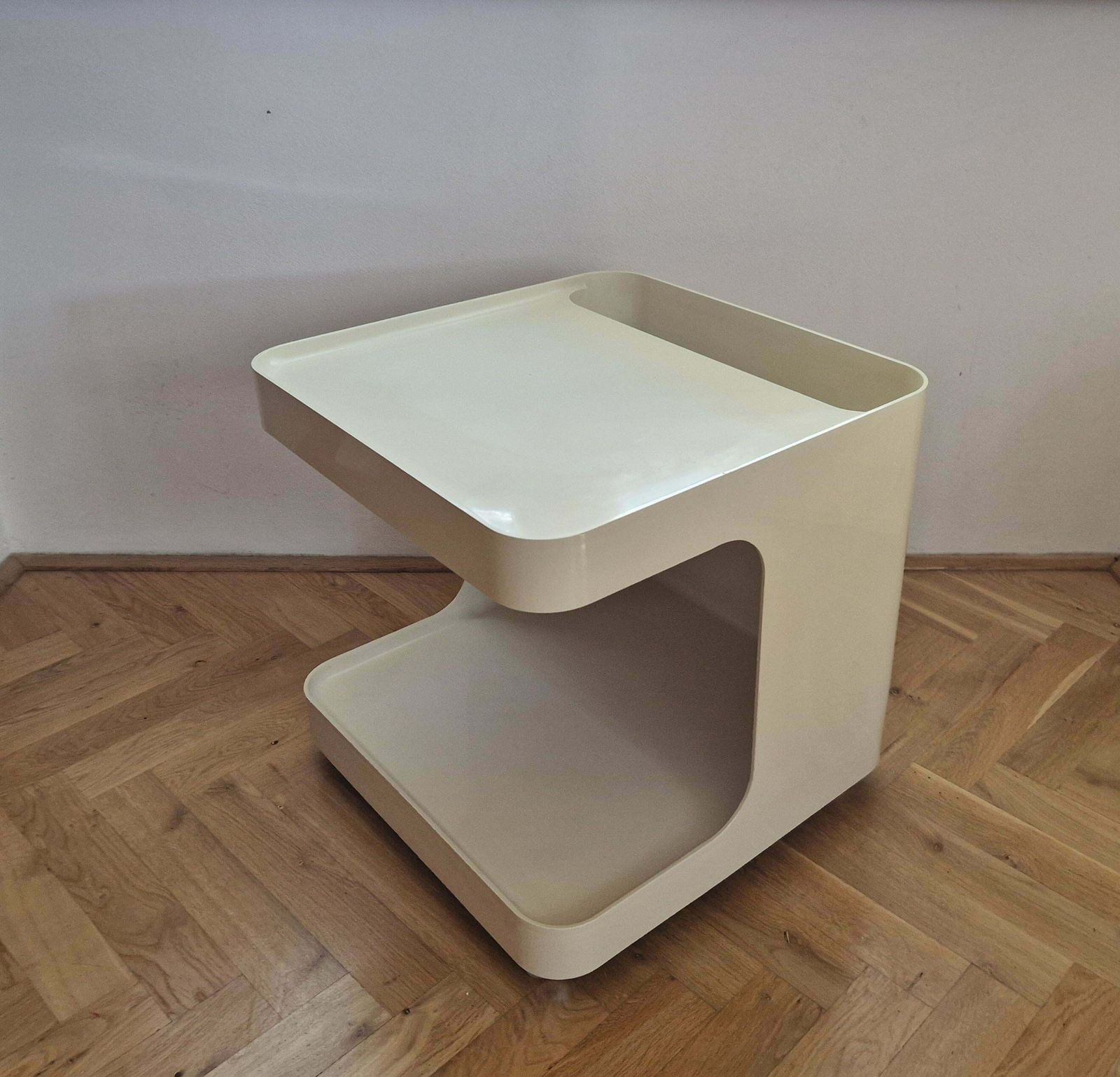 photo for sale Midcentury Side Table Game Designed By Marcello Siard For Longato, Italy, 1970s