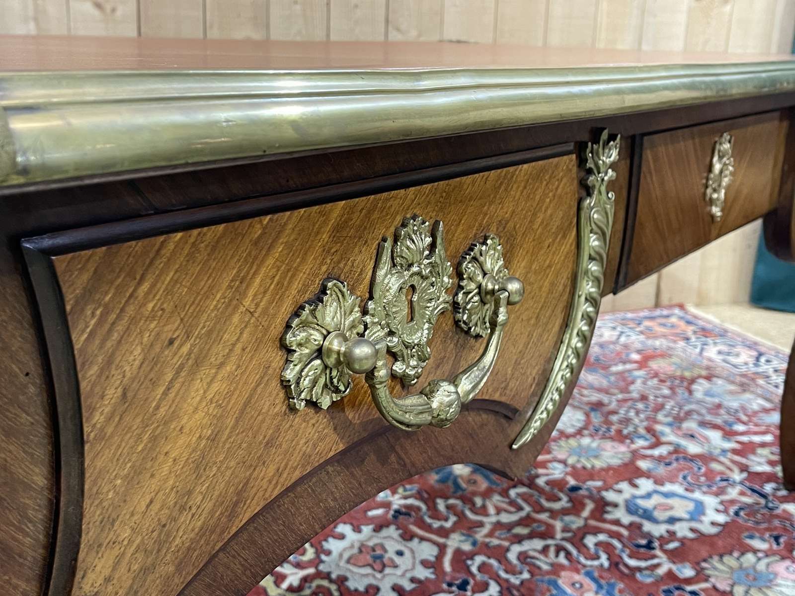 photo vinterior Desk Regency Style, Napoleon III Period Late 19th Century
