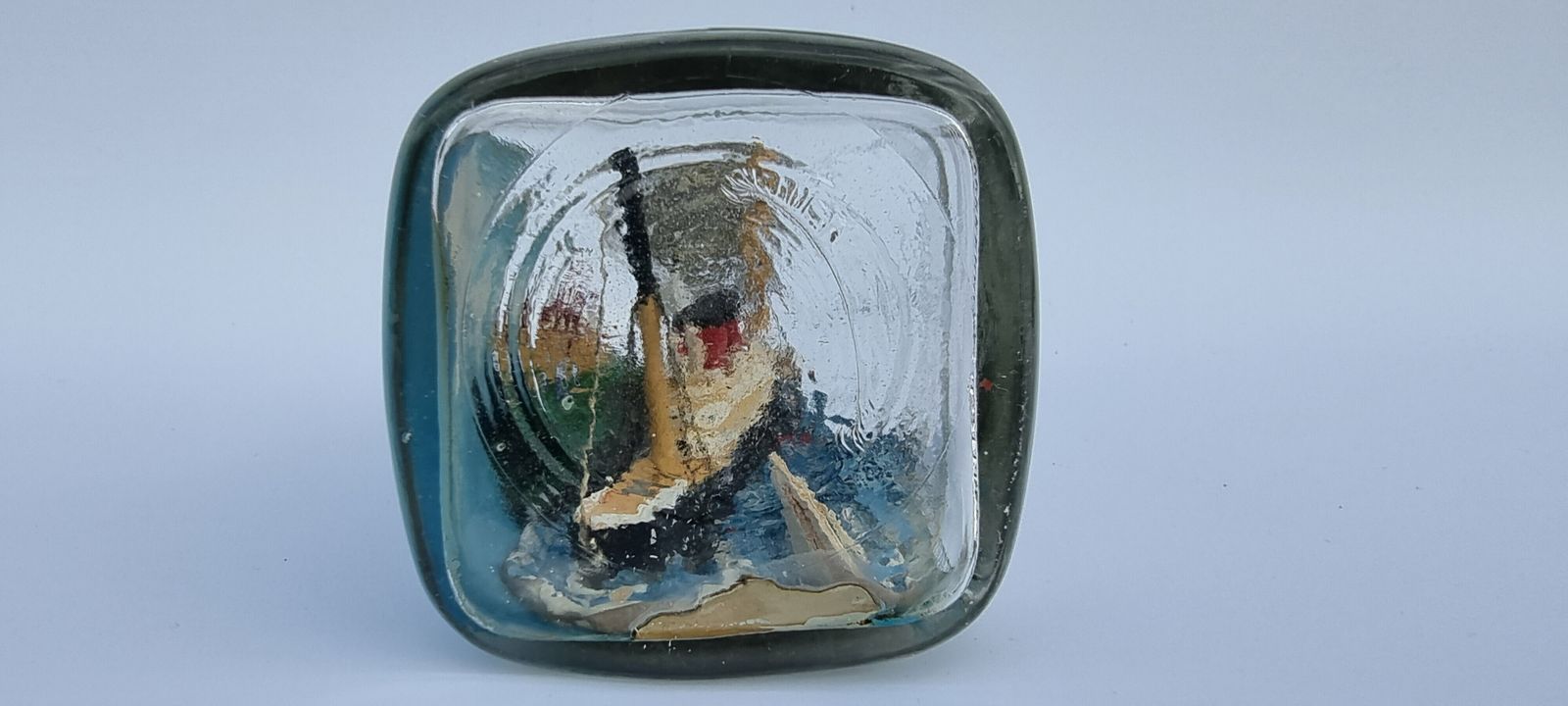 A Rare Folk Art Diorama Model Ship In A Bottle Circa 1930 photo furniture