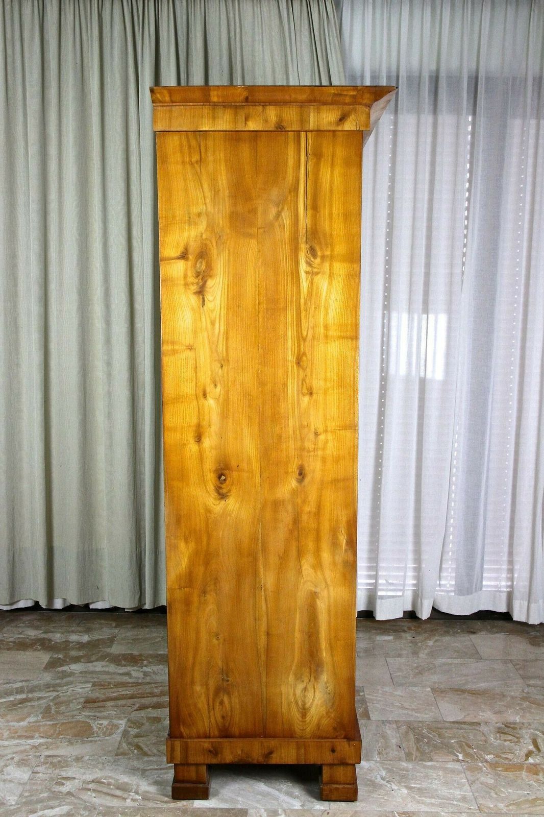 photo furniture 19th Century Biedermeier Cherrywood Cabinet, Austria Circa 1825