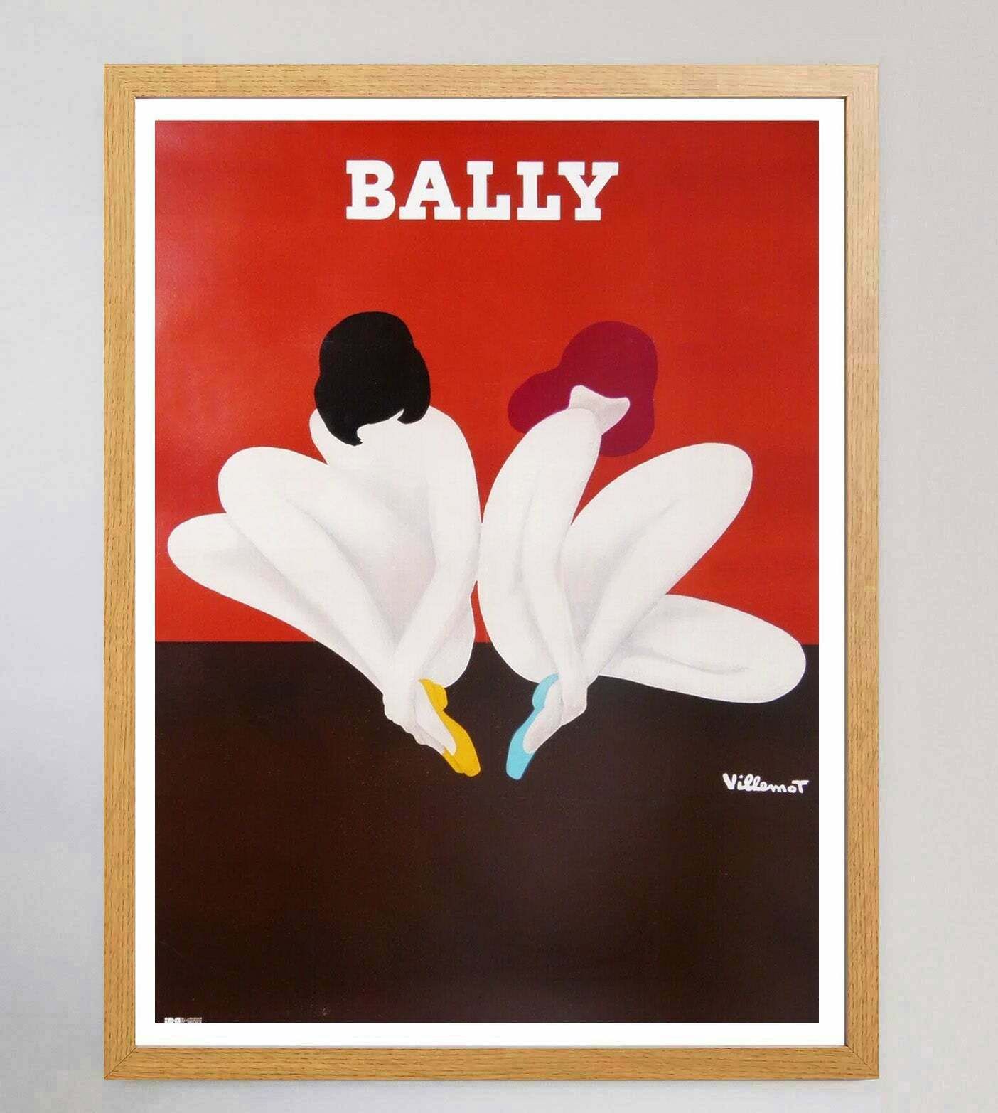 Bally   Lotus Original Vintage Poster photo Art