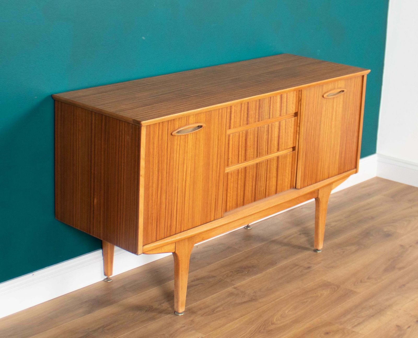 Retro Walnut 1960s Jentique Short Sideboard photo for sale