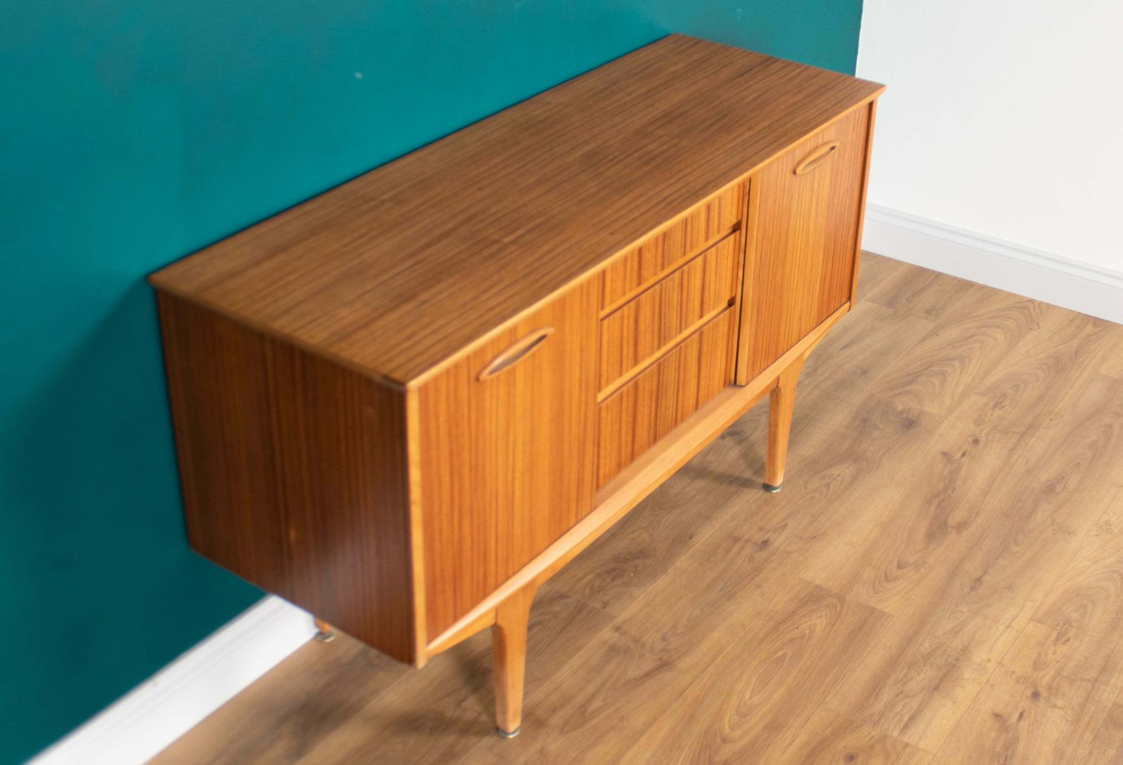 Retro Walnut 1960s Jentique Short Sideboard photo Furniture