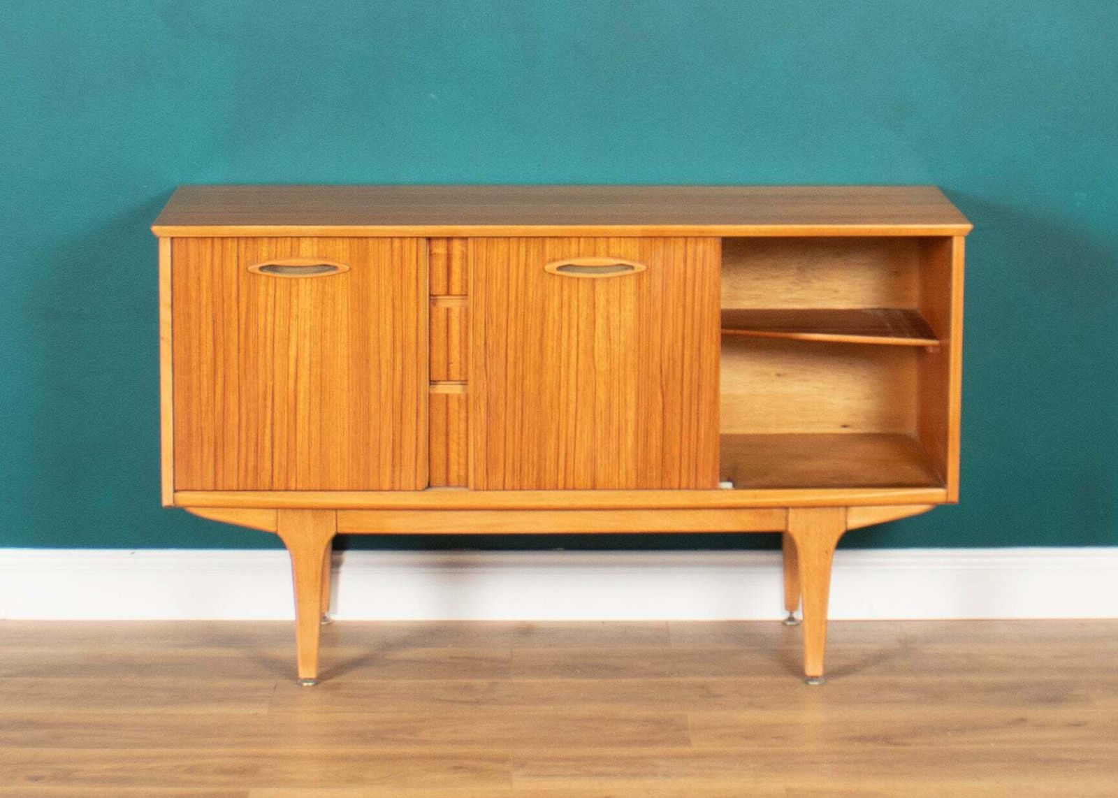Furniture Retro Walnut 1960s Jentique Short Sideboard photo