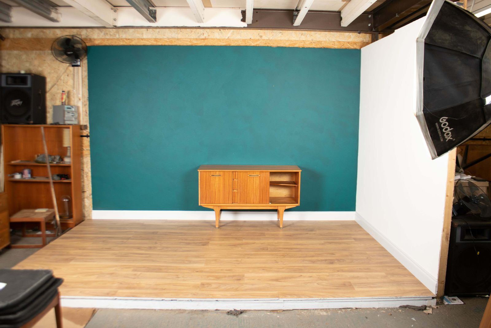 695.0 Retro Walnut 1960s Jentique Short Sideboard photo