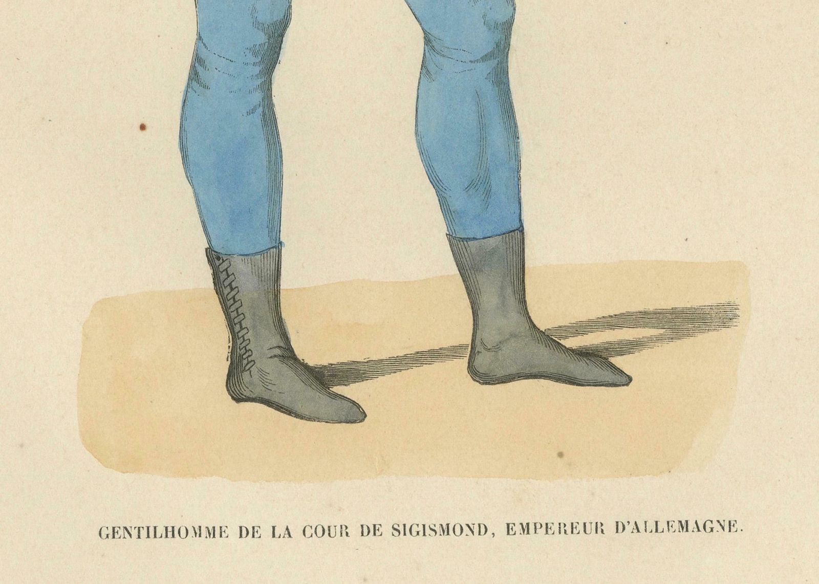 Courtly Splendor: A Nobleman At Emperor Sigismund's Court, 1847 photo furniture