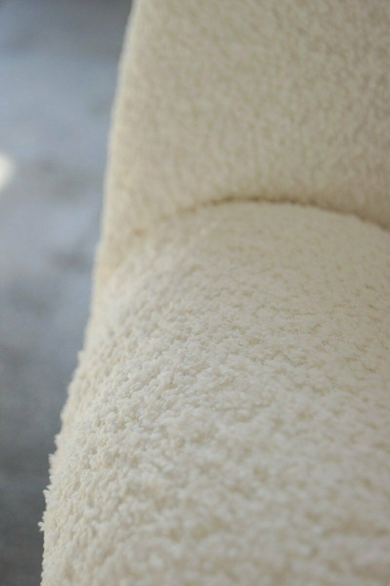 Lounge Chair With Boucle Fabric By Fritz Neth For Correcta, 1950s photo buy