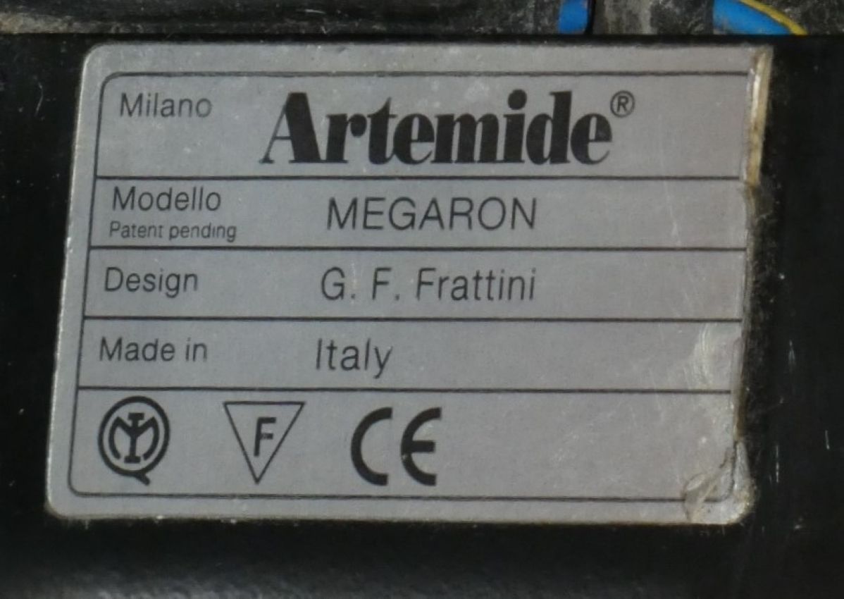 Megaron Lamp By Gianfranco Frattini For Artemide, 1979 photo buy