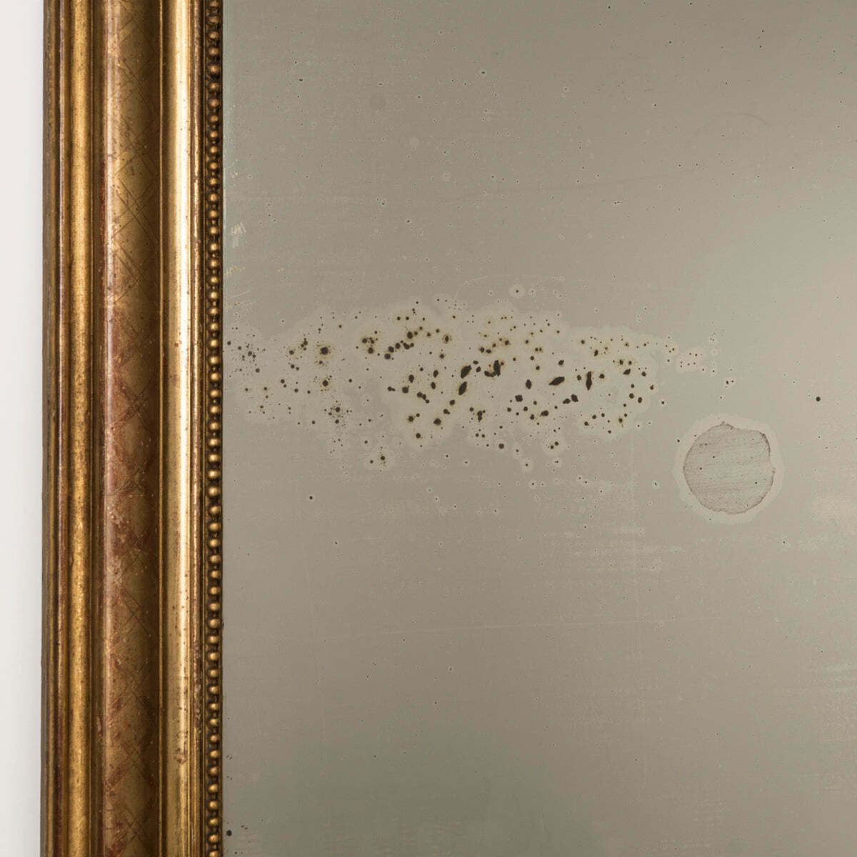 19th Century Antique French Louis Philippe X Pattern Mirror photo Home Decor