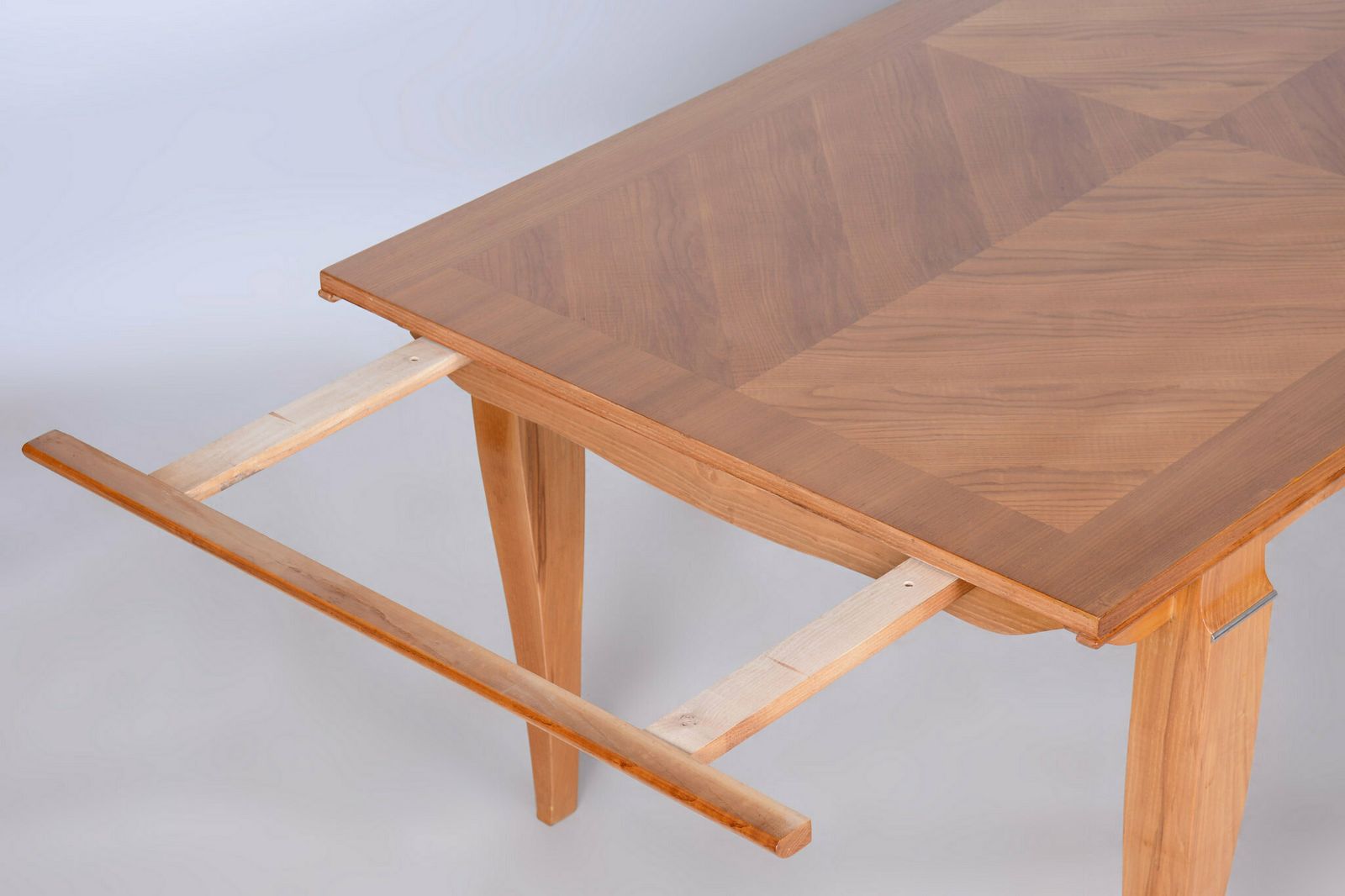 Restored Art Deco Folding Table, By J. Leleu, Oak, Spruce, France, 1920s photo furniture