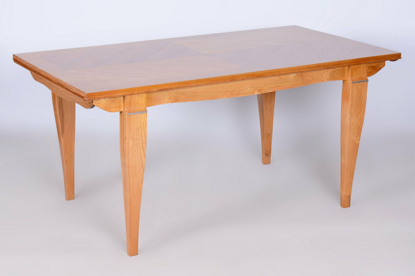 photo buy Restored Art Deco Folding Table, By J. Leleu, Oak, Spruce, France, 1920s
