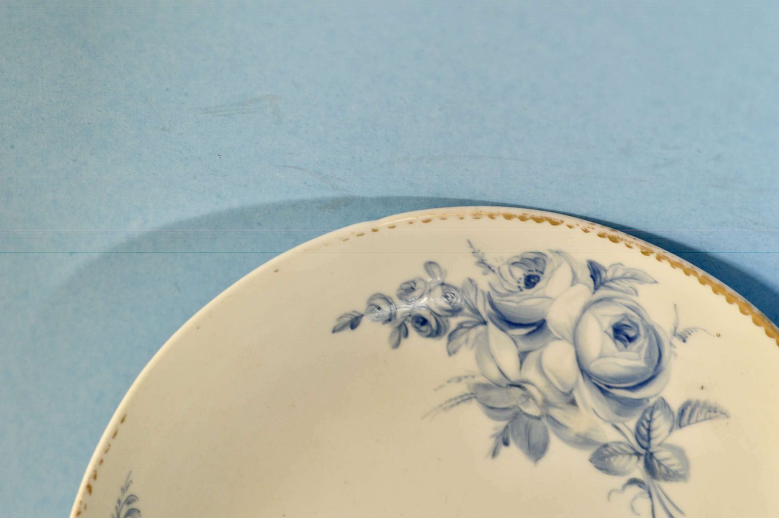 Swansea Porcelain Large Cup And Saucer. Circa 1818 photo vinterior
