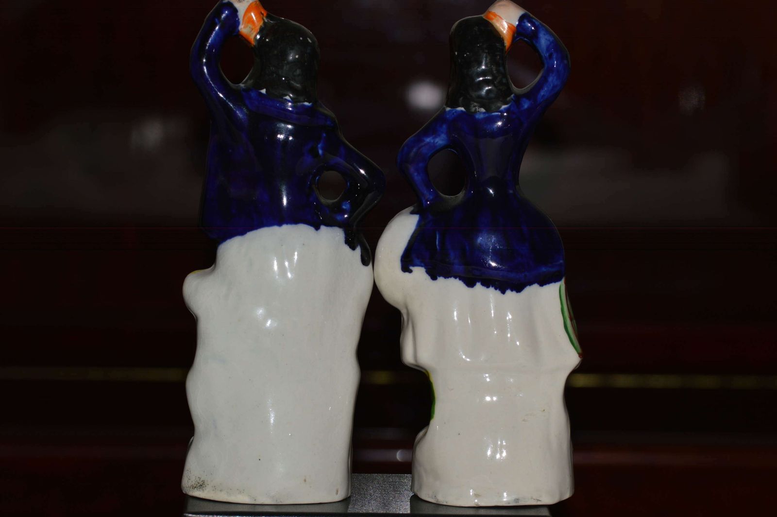 An Attractive Pair Of Staffordshire Figures Of Village Dancers   C1860 photo vinterior