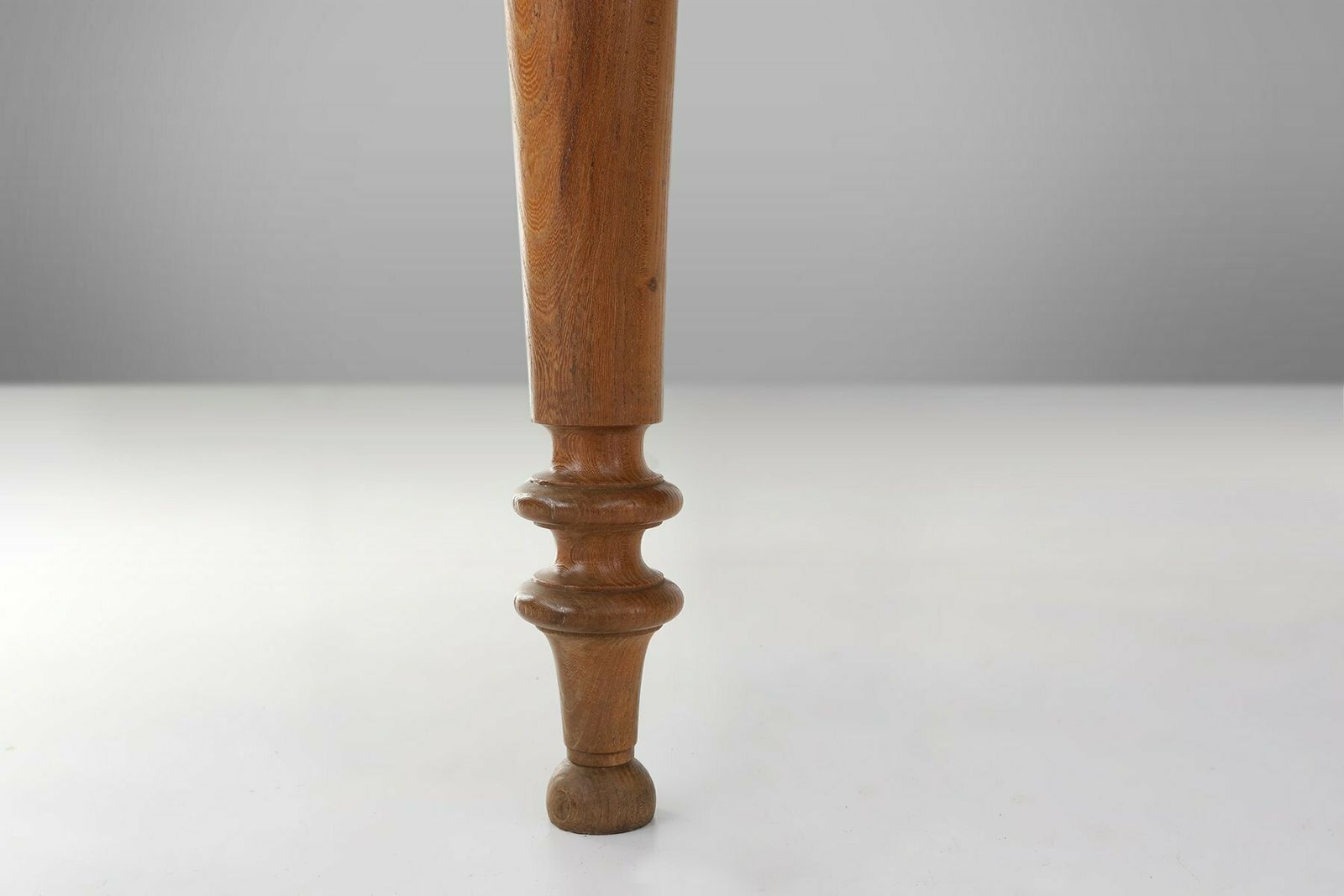 French Wabi Sabi Style Dining Table In Elm With Drawer, 1850s photo buy