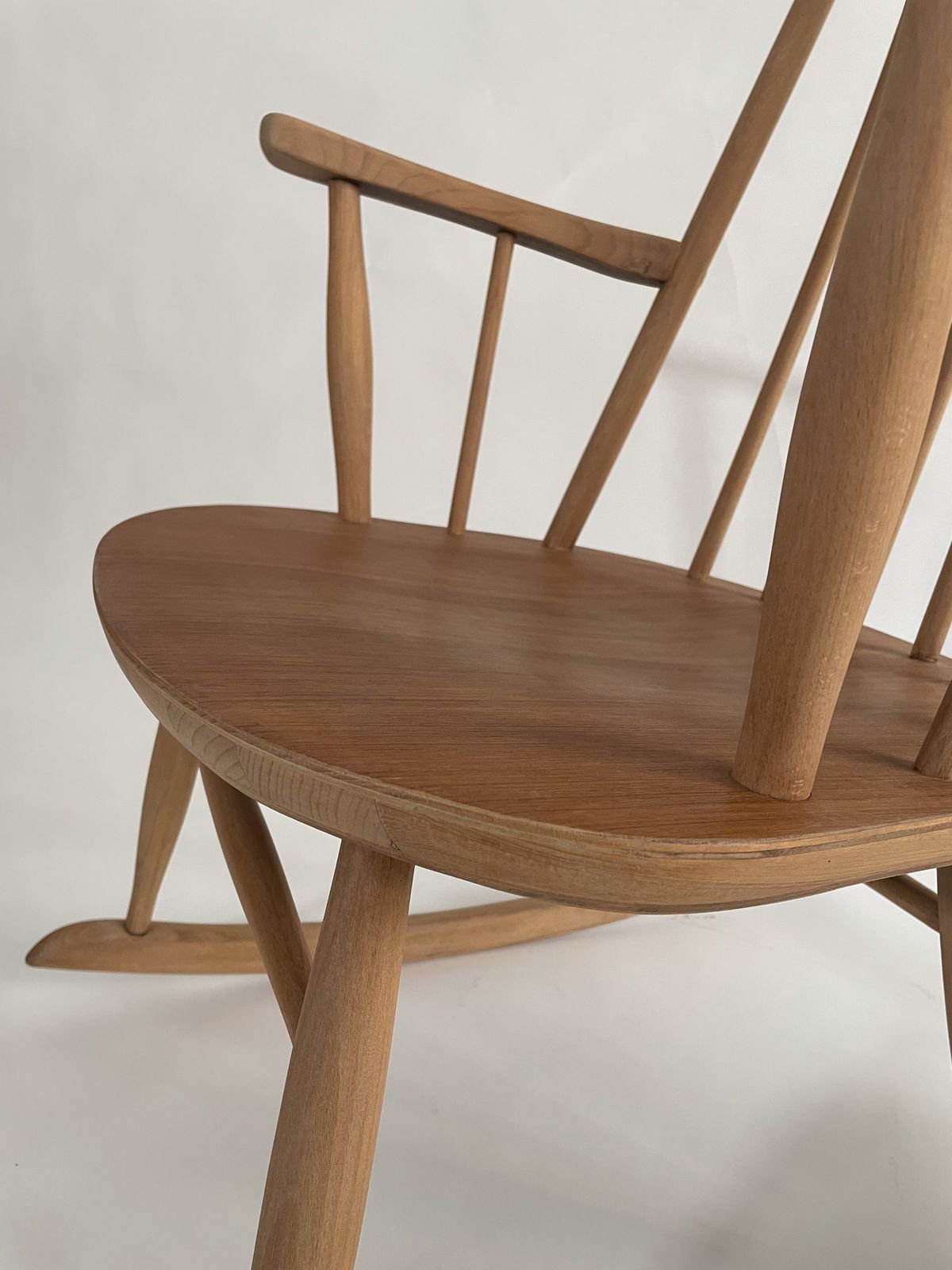 1960’s Vintage Rocking Chair Attributed To Stol Kamnik photo vinterior