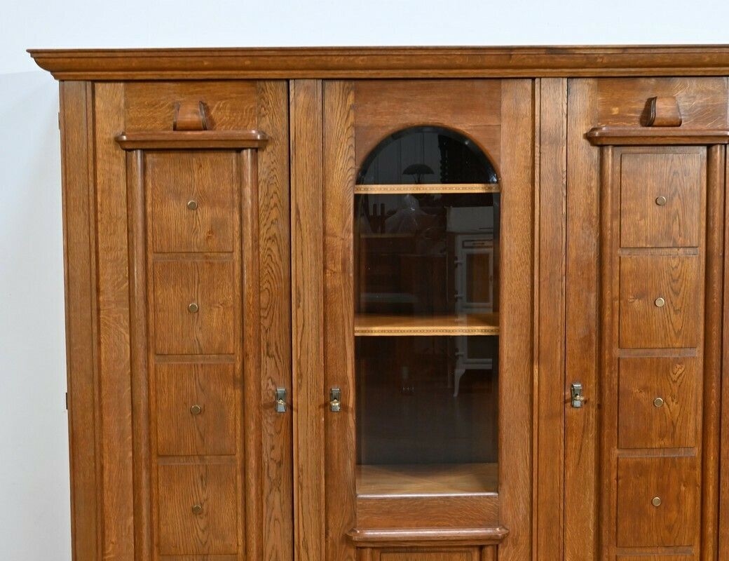 Oak Bookcase, Art Deco Period – 1940 photo buy