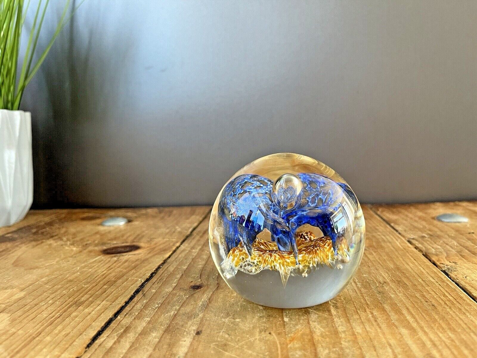 Rare Caithness Glass C1996 Aventurine Limited Edition 750 Paperweight Ct 1355 photo for sale