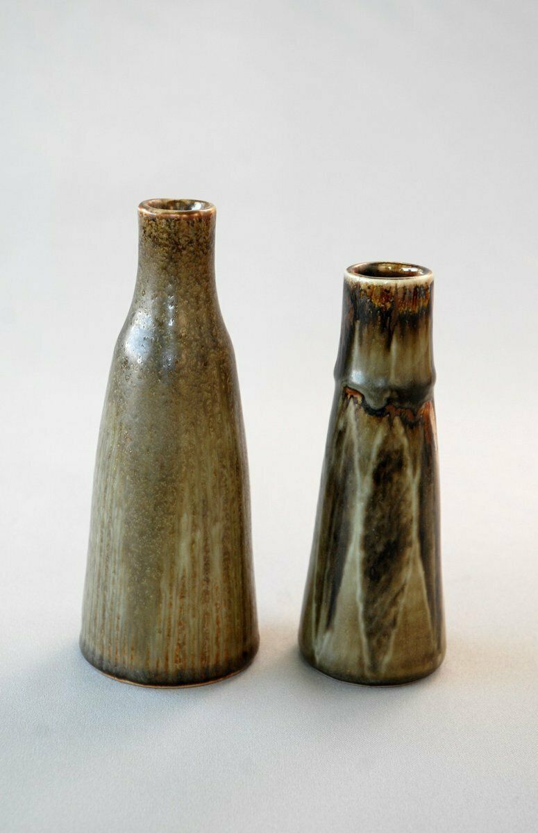Studio Vases By Carl Harry Stålahane For Rörstrand, Sweden, 1950s. Set Of 2 photo buy