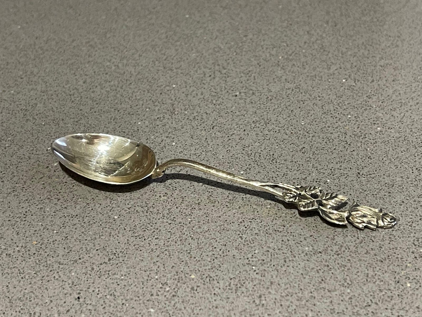 Exclusive Tea Coffee Spoons, 6 Pcs. Sterling Silver & Box, Melleruds photo vinterior