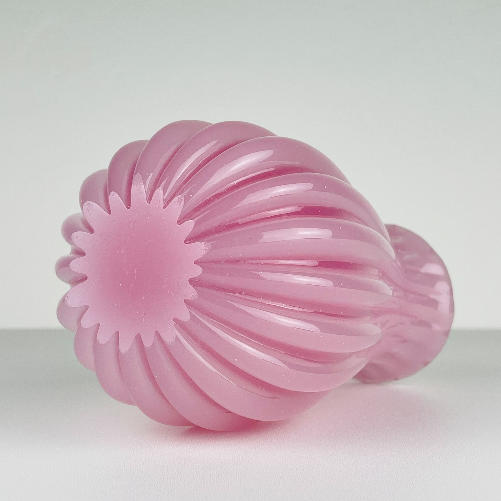Vintage Pink Vase By Archimede Seguso, Italy 1950s photo vinterior