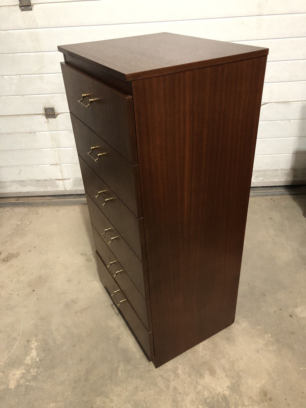 Furniture Mid Century Retro Tallboy Chest / Tallboy Chest Of Drawers By Remploy photo