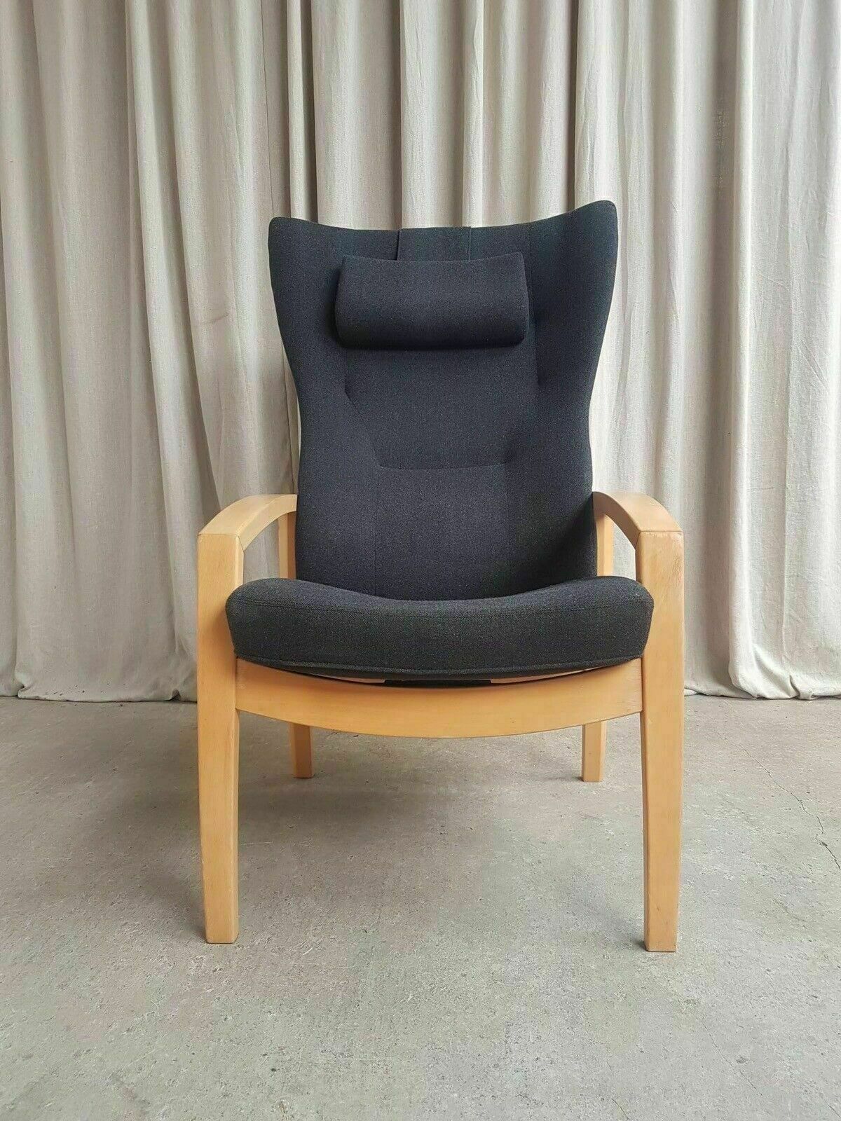 Vtg Mid Century Design Danish Beech Recliner Chair Farstrup Scandi Retro R261 photo buy