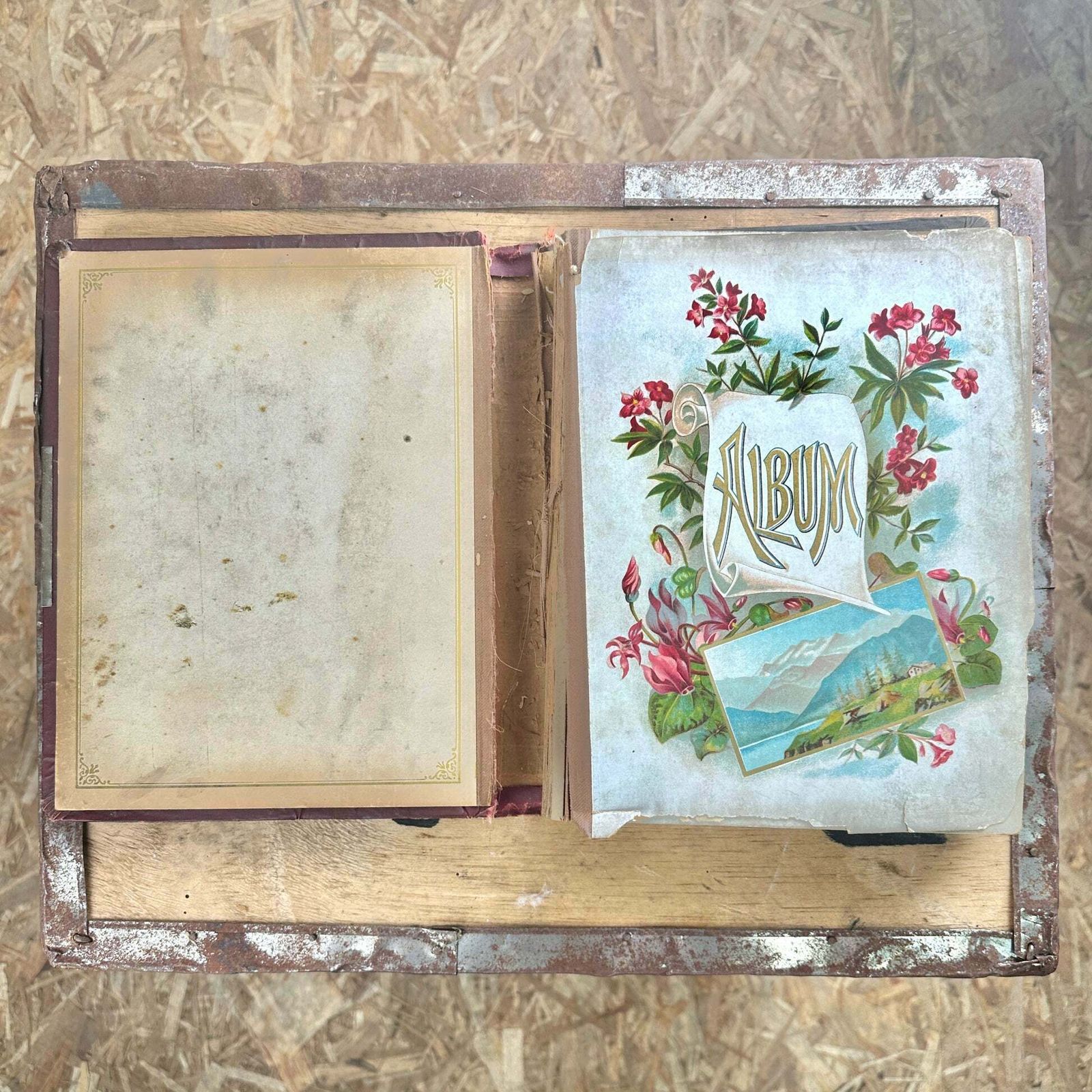 Victorian Era Family Photo Album photo Home Decor