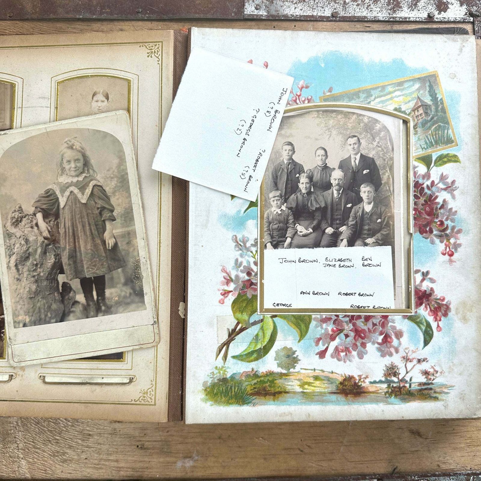 Victorian Era Family Photo Album photo vinterior
