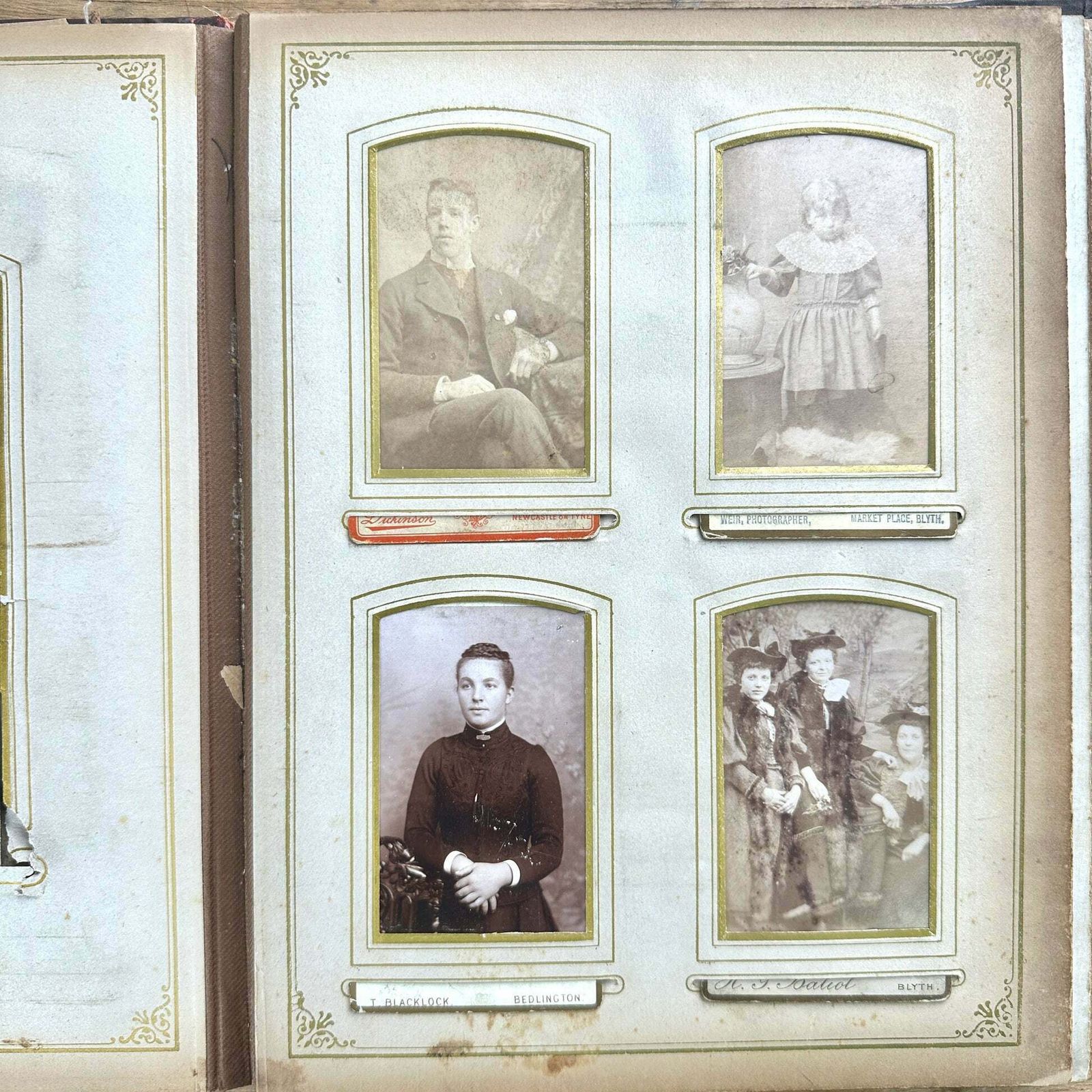 Home Decor Victorian Era Family Photo Album photo