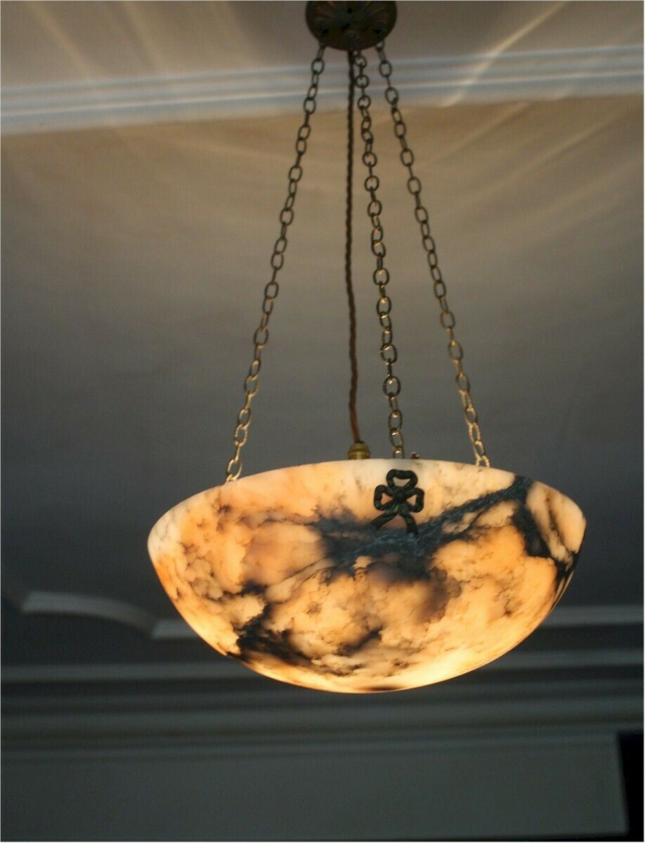Alabaster Ceiling Shade photo Lighting