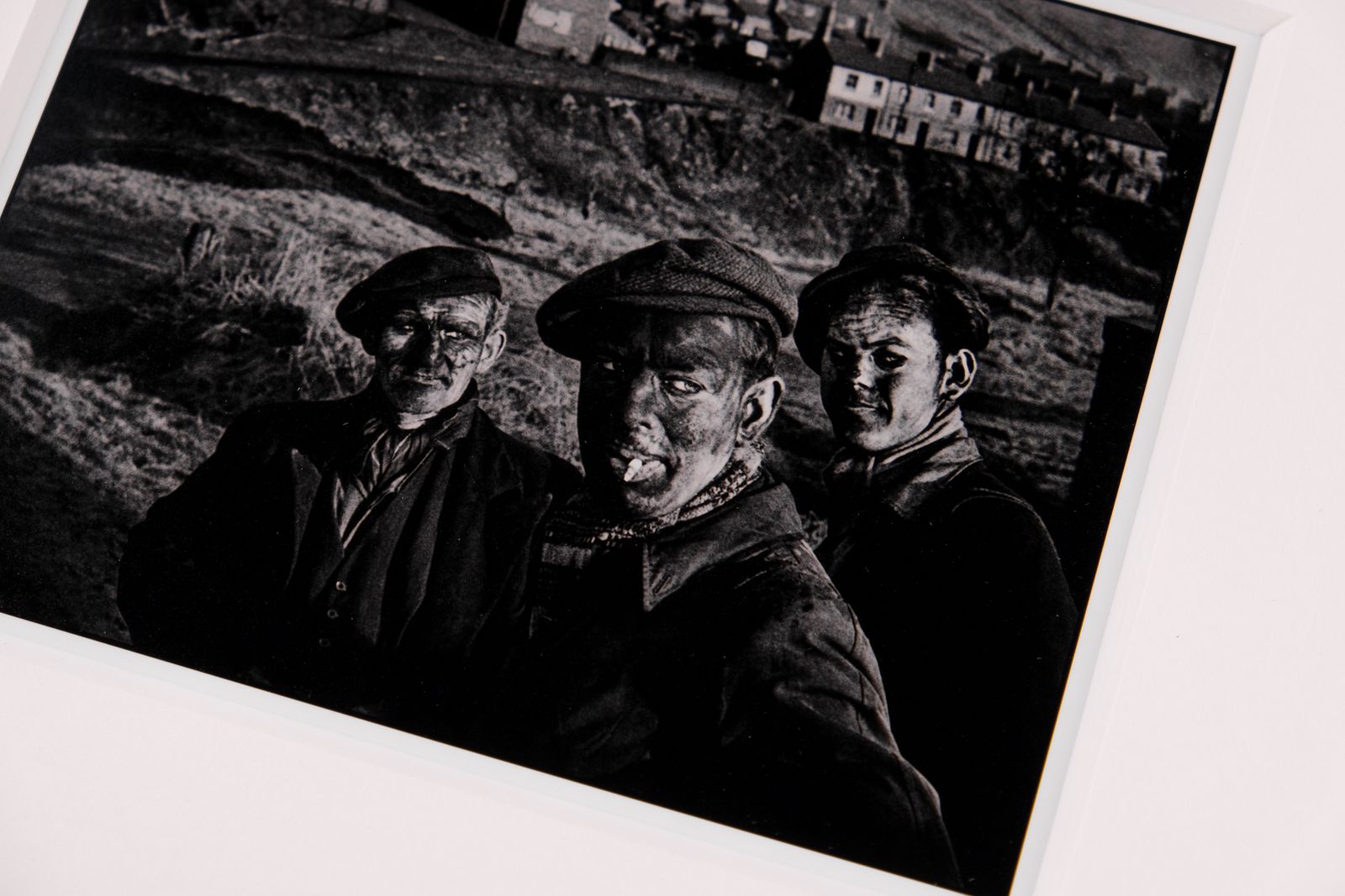 photo for sale W. Eugene Smith "Welsh Miners" Estate Stamped Framed Magnum Print, 1950