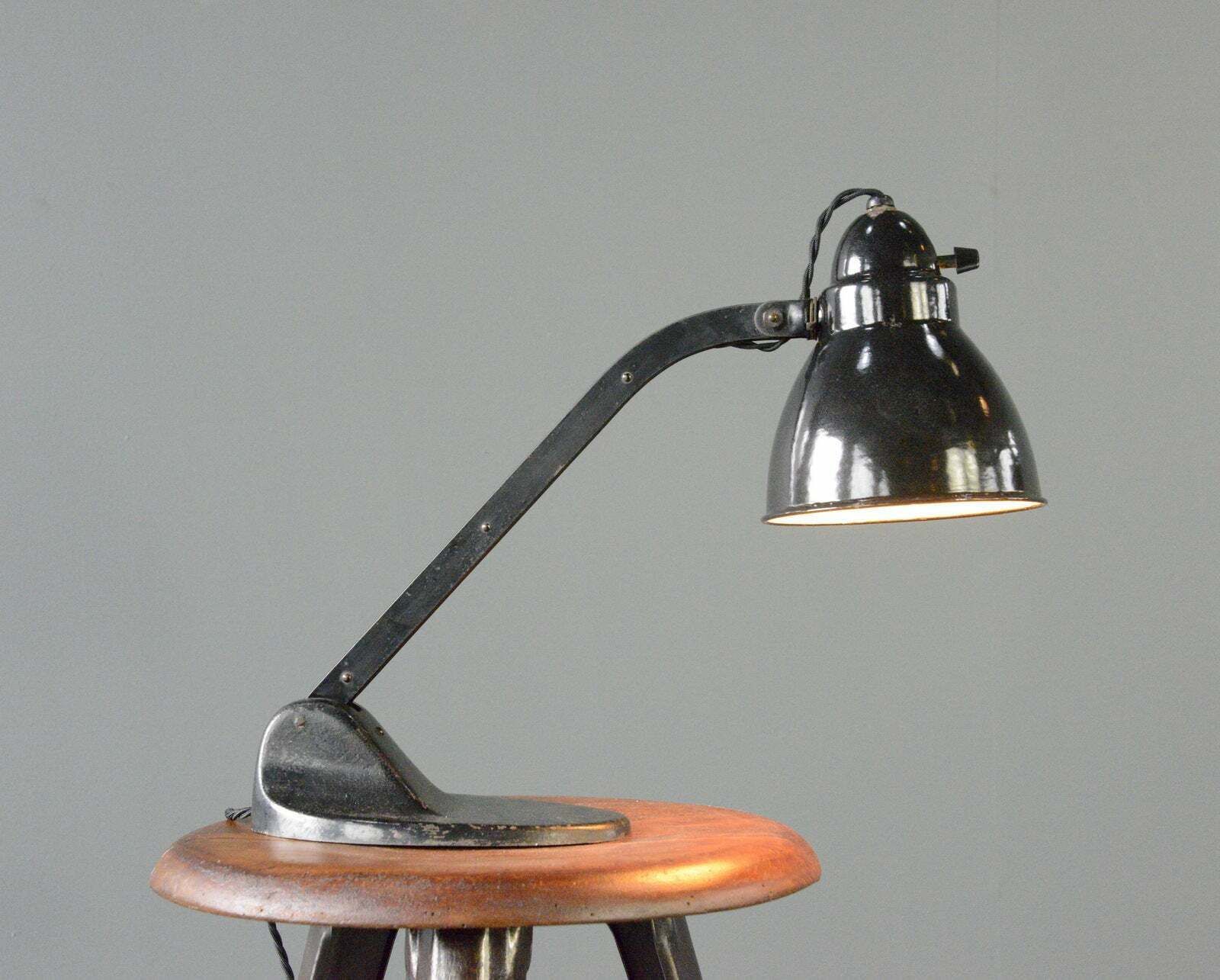 Desk Lamp By Viktoria Circa 1930s photo Lighting