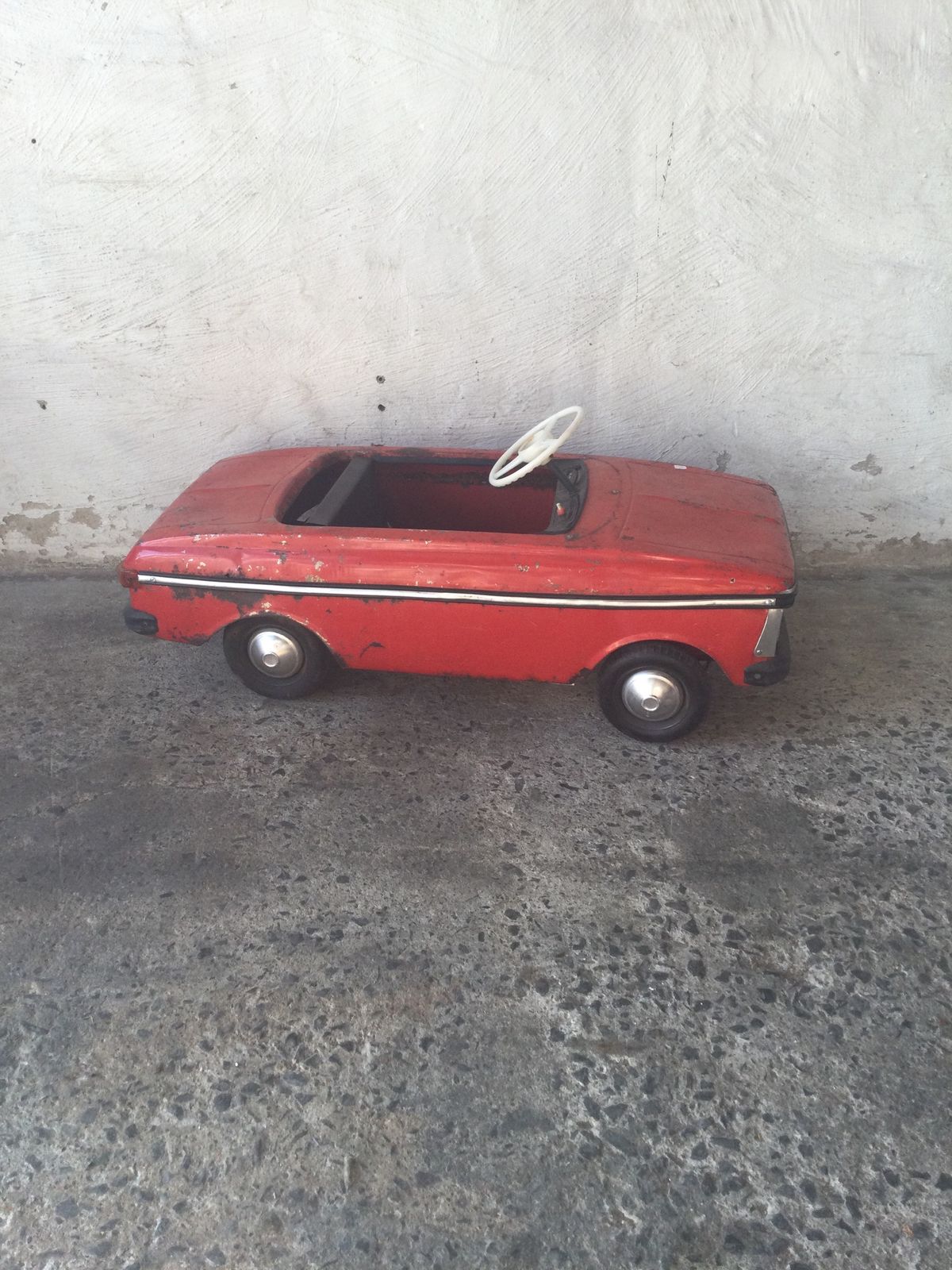 Moskvich Azak Pedal Car, 1980s photo Home Decor