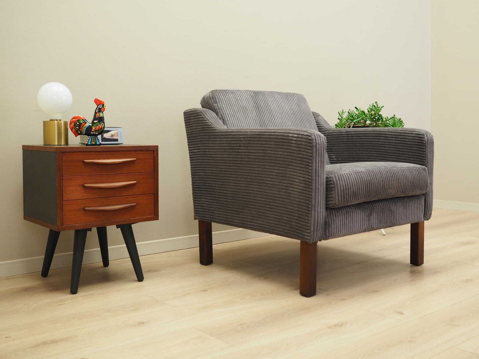 Beech Armchair, Danish Design, 1970s, Production: Denmark photo for sale