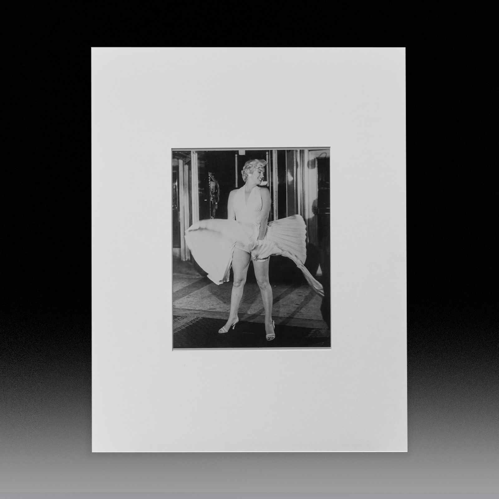 Marilyn Monroe Classic Publicity Photograph   'Icon In A White Dress'