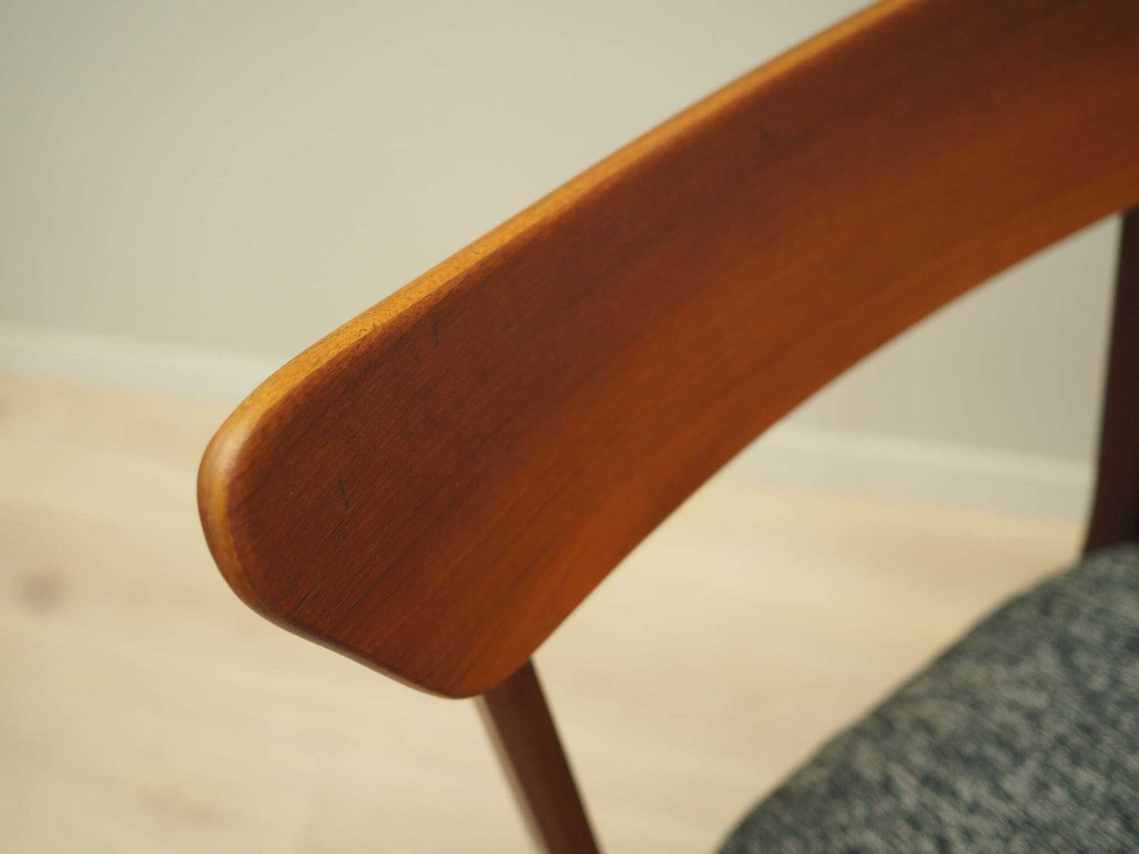 photo vintage Set Of Four Teak Chairs, Danish Design, 1970s, Production: Denmark