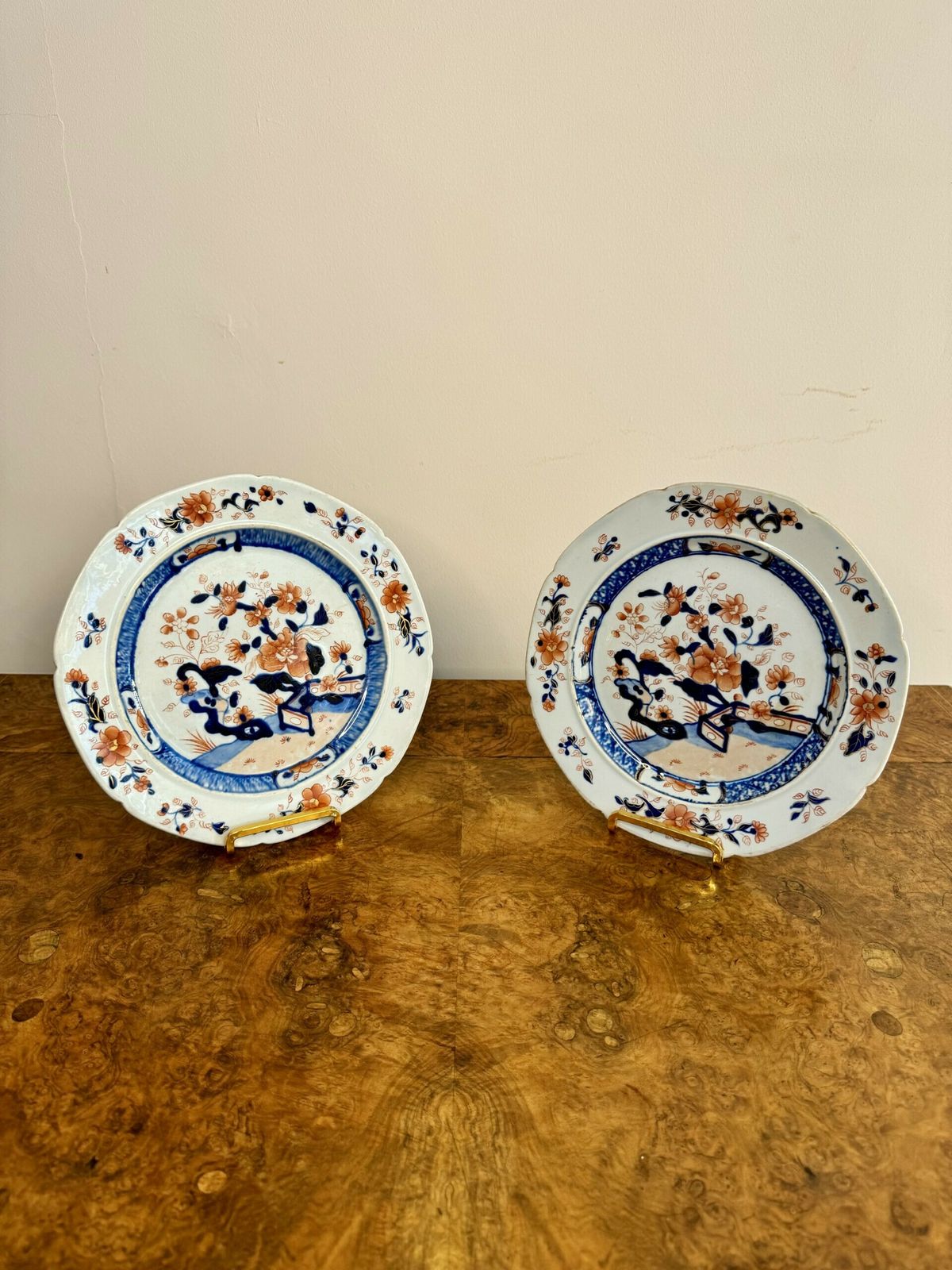 Quality Pair Of 18th Century Chinese Plates photo for sale