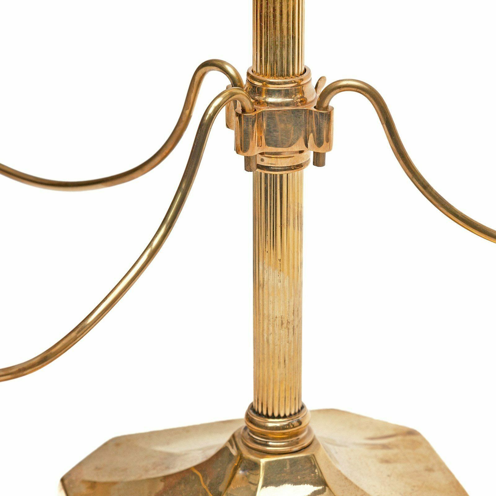 Pair Of Mid Century Brass Counter Top Hatstands From A Milliners' Shop photo vinterior