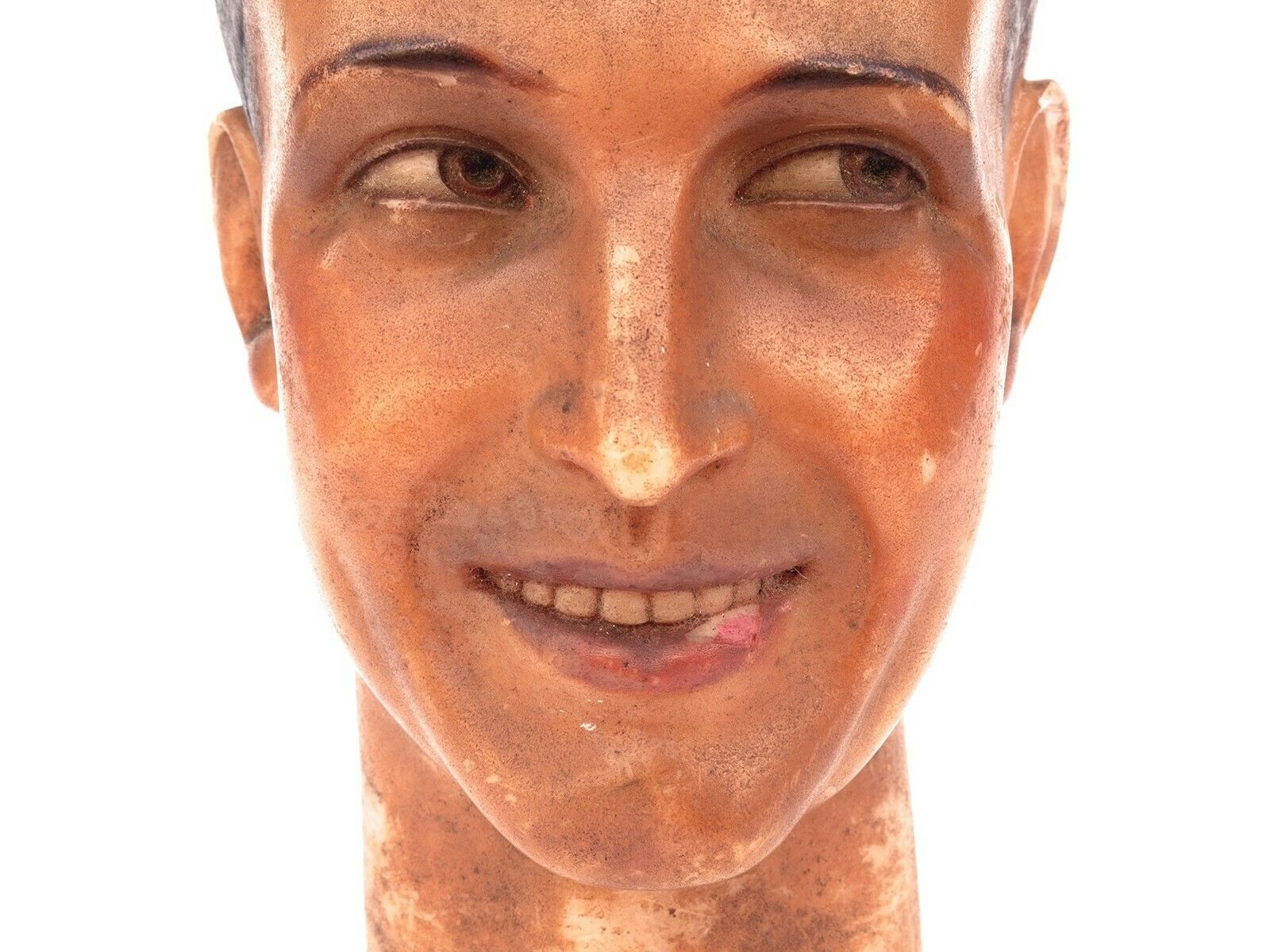 Wax Mannequin Bust Of Charles Boyer By Siegel Of Paris. photo furniture