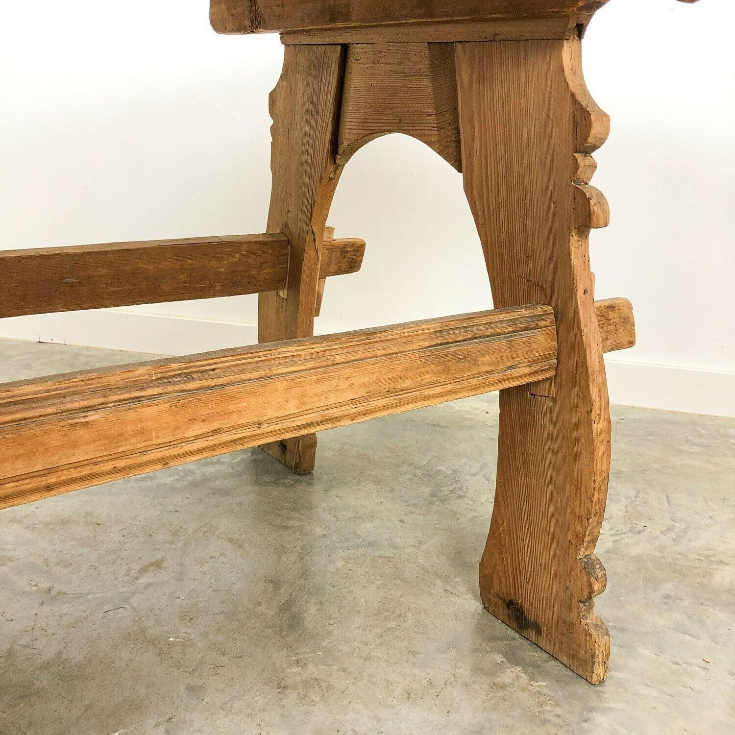 Art  Nouveau Period Sculptors' Table From Sweden photo vintage
