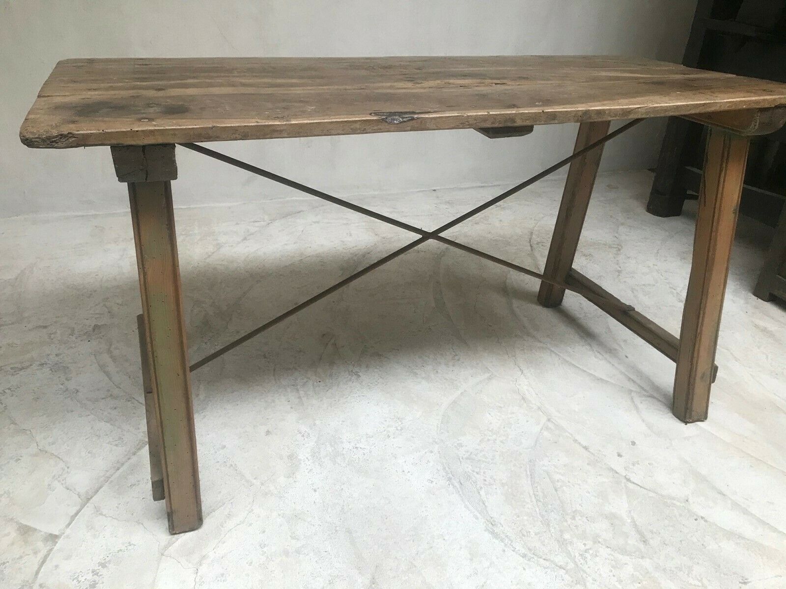 19thc. Cherrywood Refectory Table From Catalonia photo 1380.0