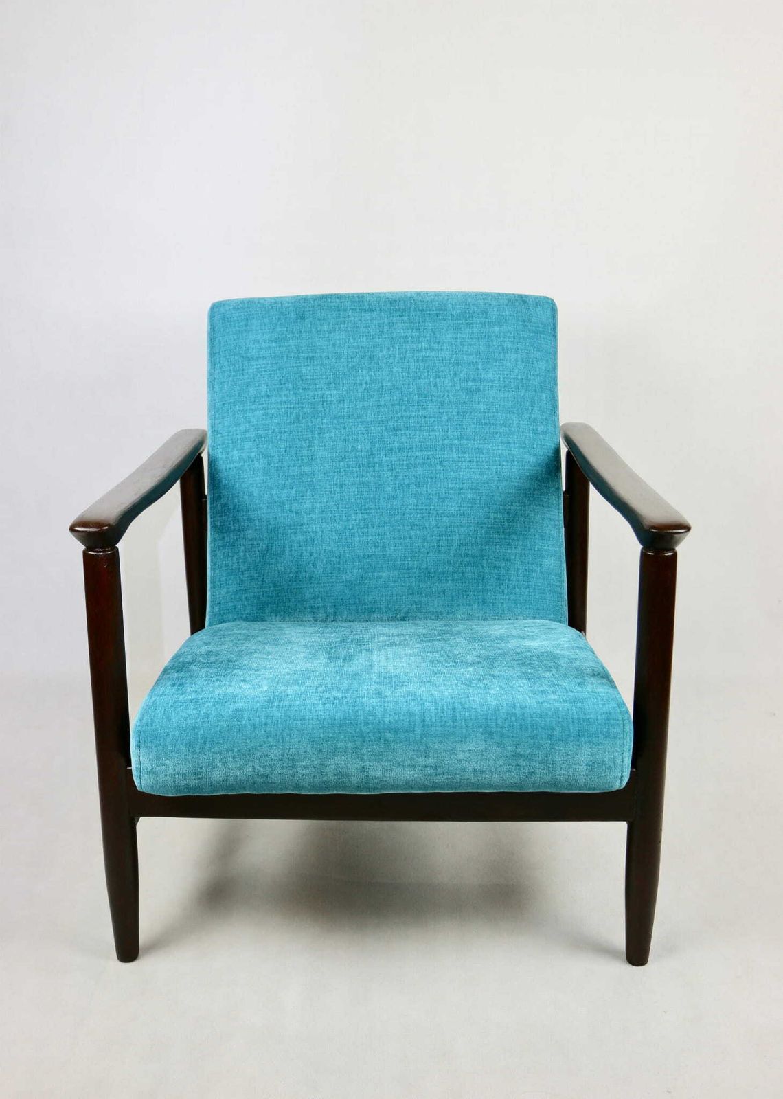 Gfm 142 Armchair Designed By Edmund Homa From The 1970s  Sea Green photo furniture